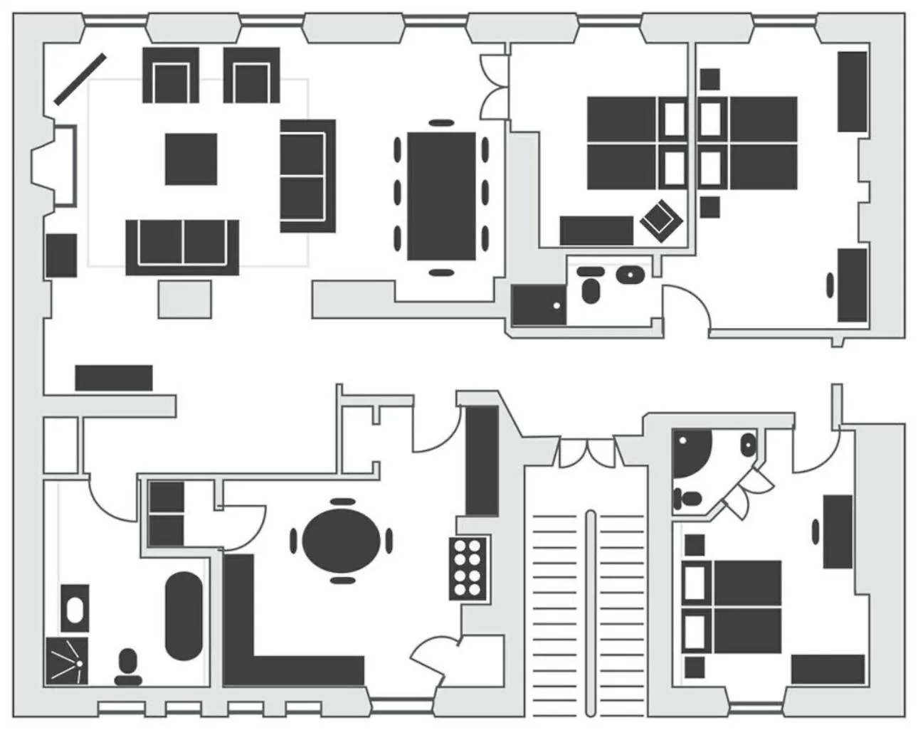 Edlets - Frederick Street Apartment Edinburgh